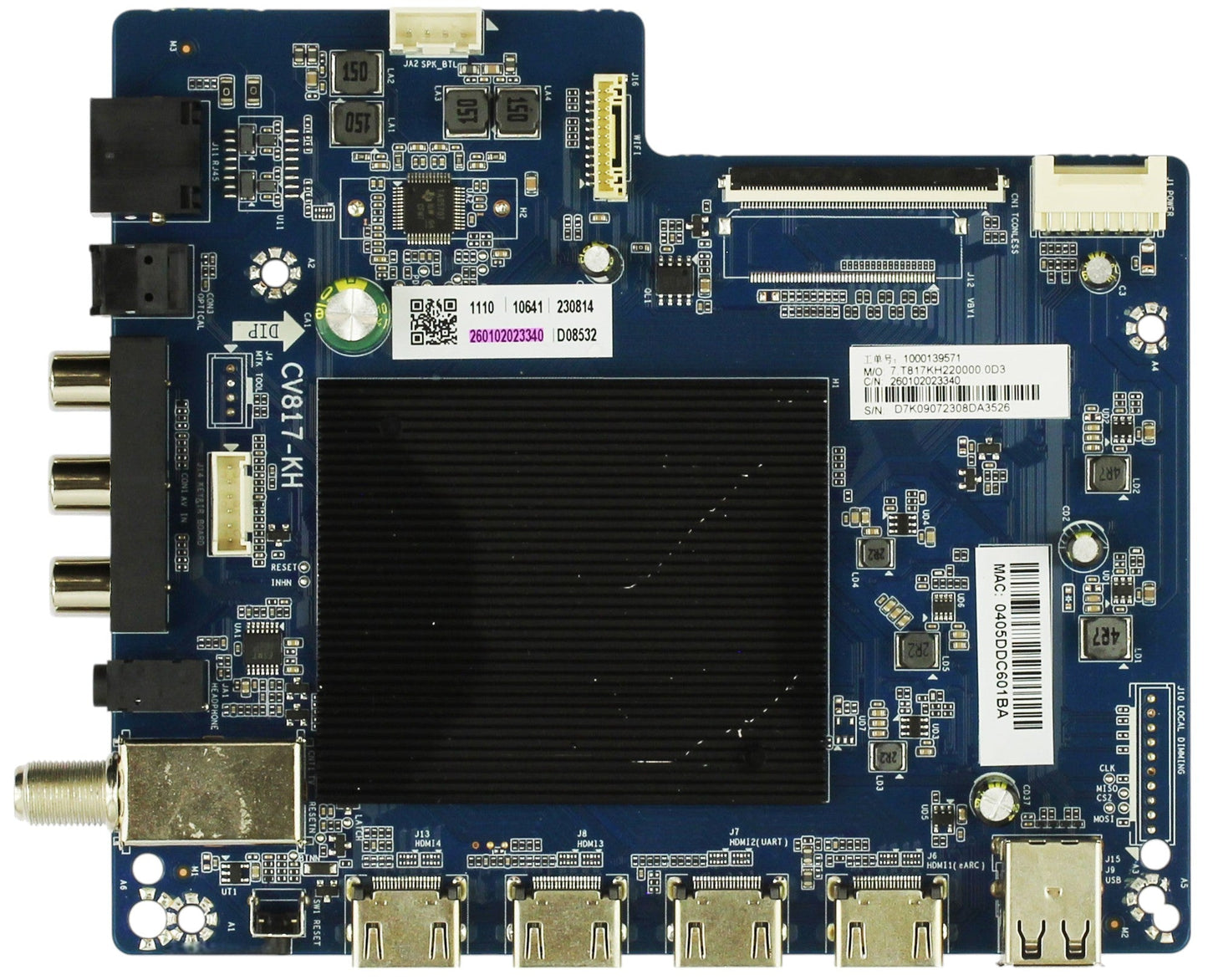 Philips 260102023340 Main Board for 50PUL6533/F7 MG8