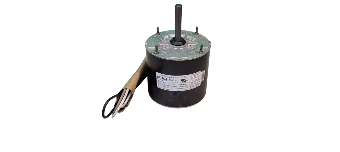 MARS 10723 Multi-HP Condenser Fan Motor Super-Fit 1/6 to 1/4 HP 208 to 230V, 1 Speed