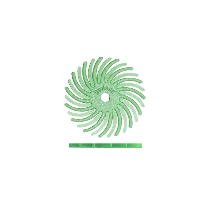 5/8" Radial Bristle Disc - Pack of 12 - 1/16" Arbor