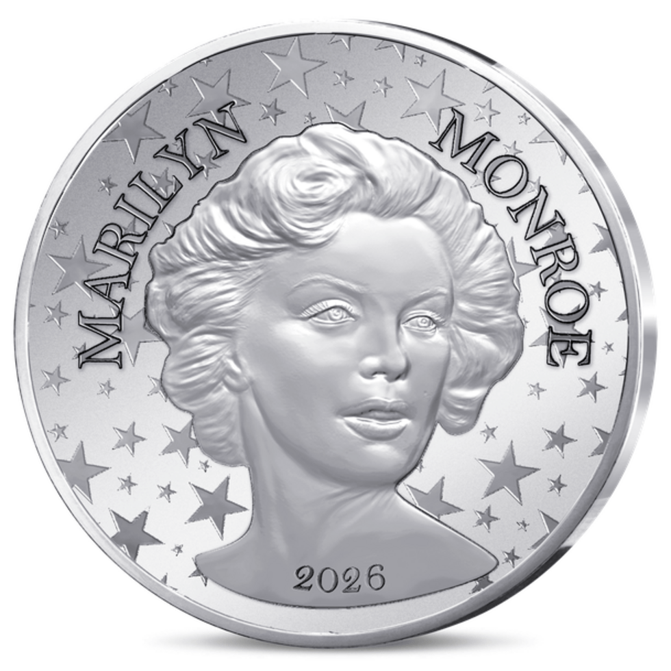 2026 Paris Mint - Marilyn Monroe 13g Silver Coin in Card | Original Mint Packaging