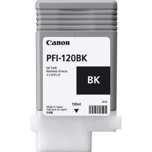 Canon Ink Tank PFI-120BK - Pigment Black Ink Tank 130ml