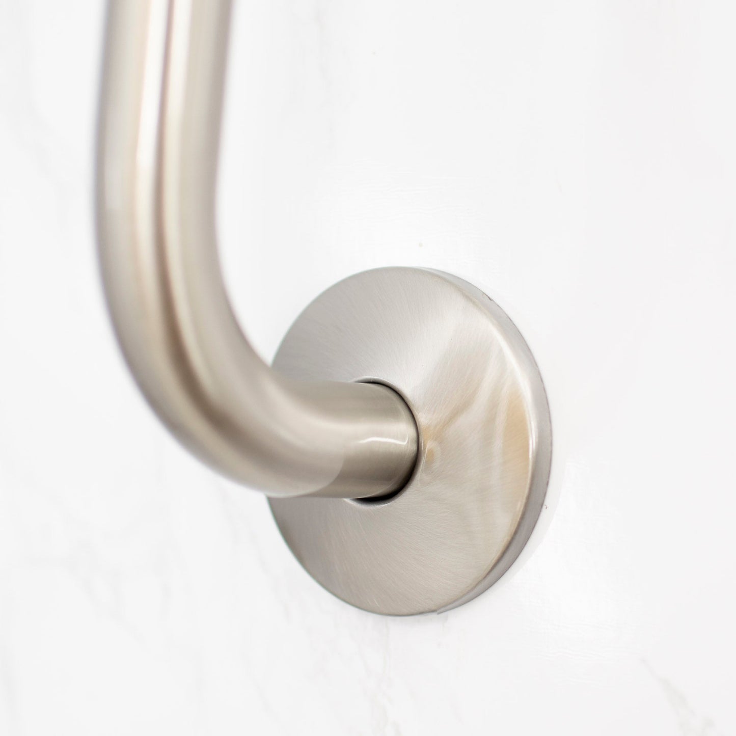 16 in. High-Arc Hook Shower Head Extension Arm (Brushed Nickel Finish)