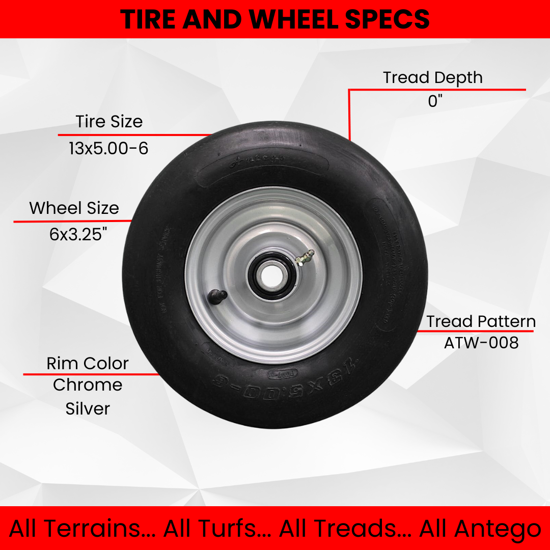 Hustler 13x5.00-6 Replacement Wheel