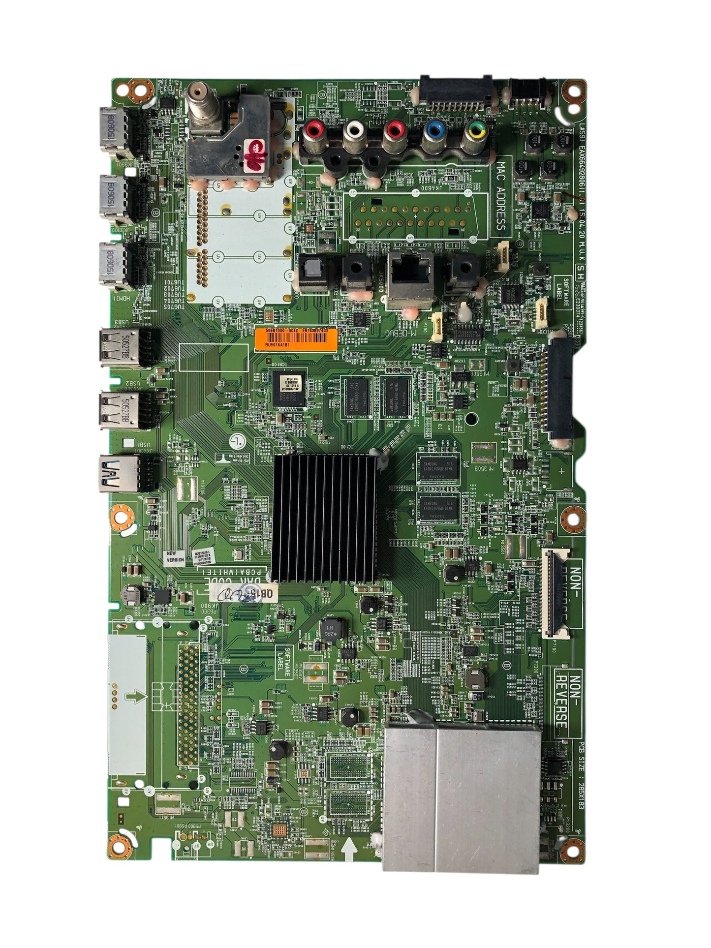 LG EBT63897403 Main Board for 58UF8300-UA.BUSJLJR