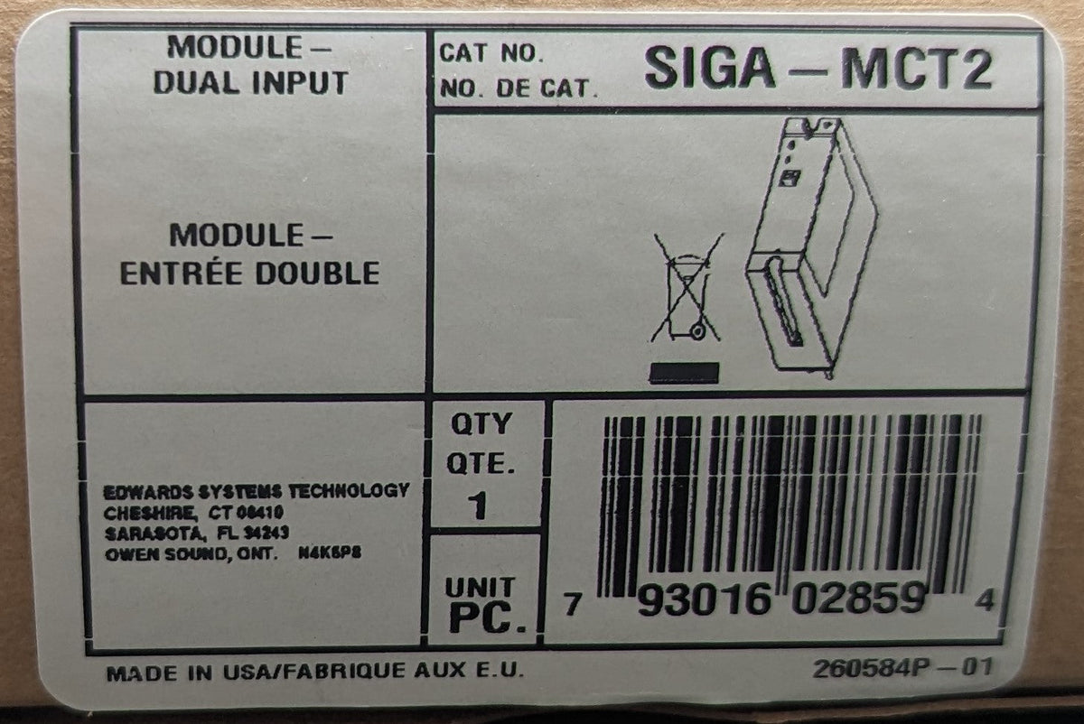 Edwards SIGA-MCT2 Signature Series Module