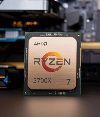 AMD Ryzen 7 5700X 8-Core Desktop Processor: 16 Threads, 32MB Cache, AM4