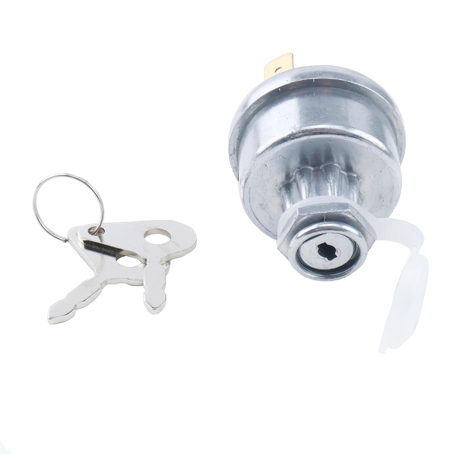 Ignition Starter Switch 1874535M3 3107556R92 with Cap for Massey Ferguson 230 231 240 250 253 261 263 270 271 281 282 4800 6140 JCB 35670 Lucas David Brown 1190 1194 1210 Case 238 248