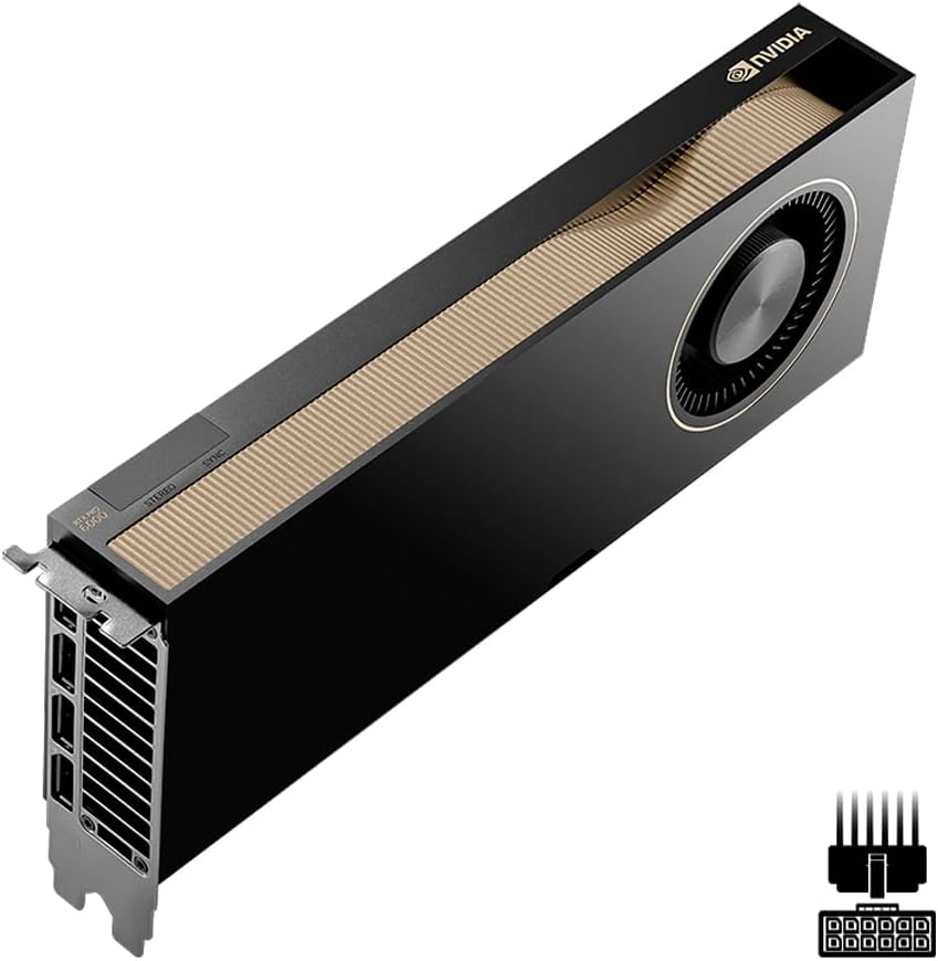 PNY NVIDIA RTX PRO 6000 Blackwell MAX-Q Workstation Edition Dual Fan 96GB GDDR7