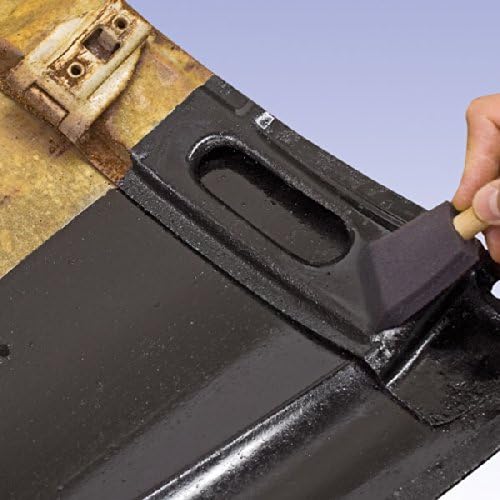 Eastwood Original Rust Encapsulator Durable UV Heat Resistance Rust Prevention Paint | Matte Black Quart | 1 Pack