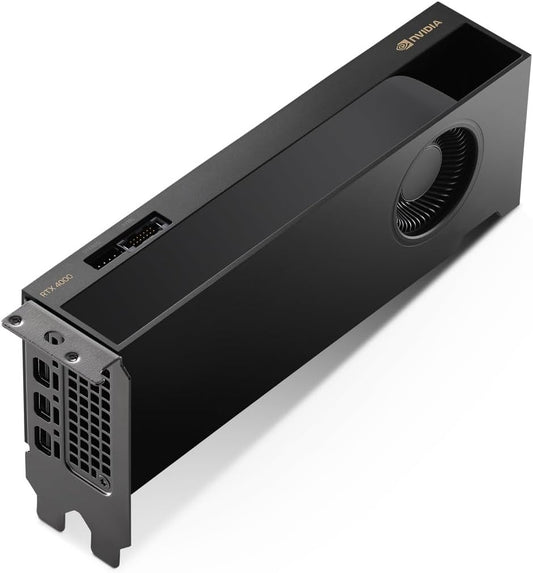 NVIDIA RTX 4000 SFF Ada Generation Workstation Ada Lovelace Architecture Dual Slot Low Profile Professional Graphics Board 900-5G192-2571-000 VD8465