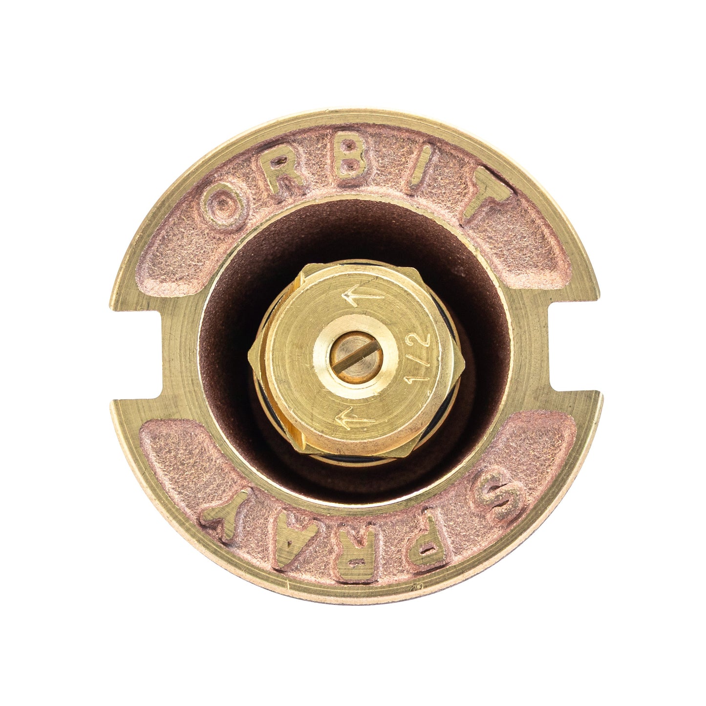 Brass Pop-Up w/Half Pattern Nozzle 54071