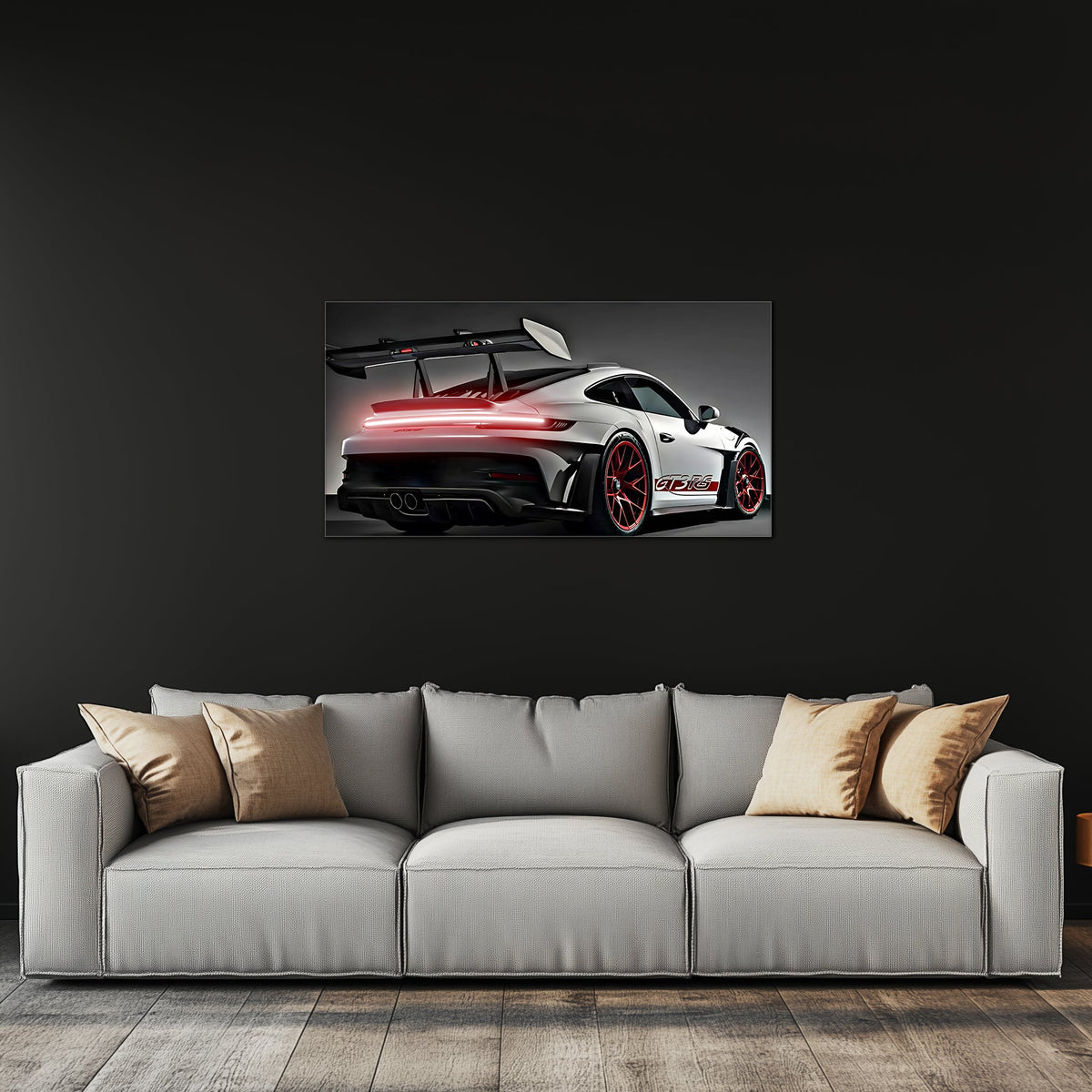 Neon LED Car Wall Art Sign - Custom Acrylic Automotive Light
