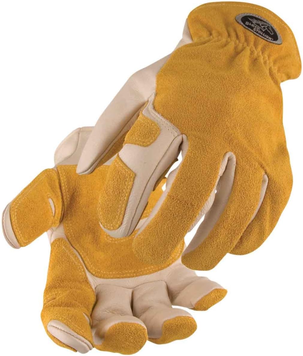 Black Stallion Men's Versatile Grain Cowhide Palm Drivers Glove