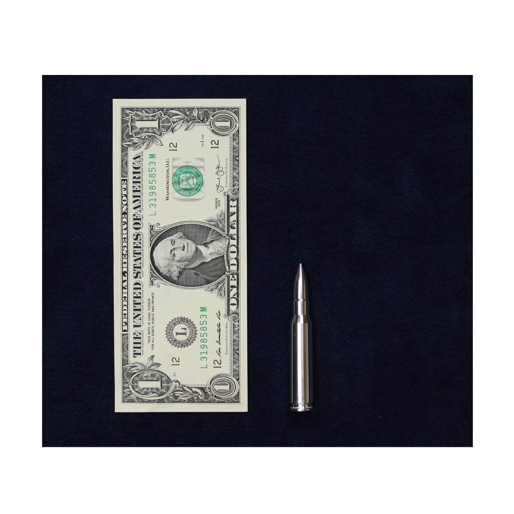 Silver Bullet - .45 Caliber (1 oz) - .999 Pure Silver by Mint State Gold