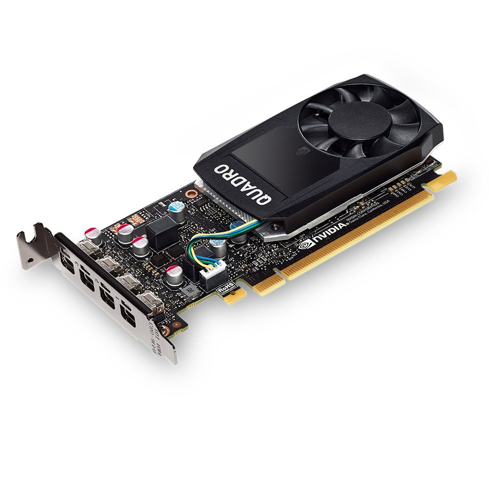 PNY NVIDIA Quadro P600 Professional Graphics Board - VCQP600-PB Graphic Cards