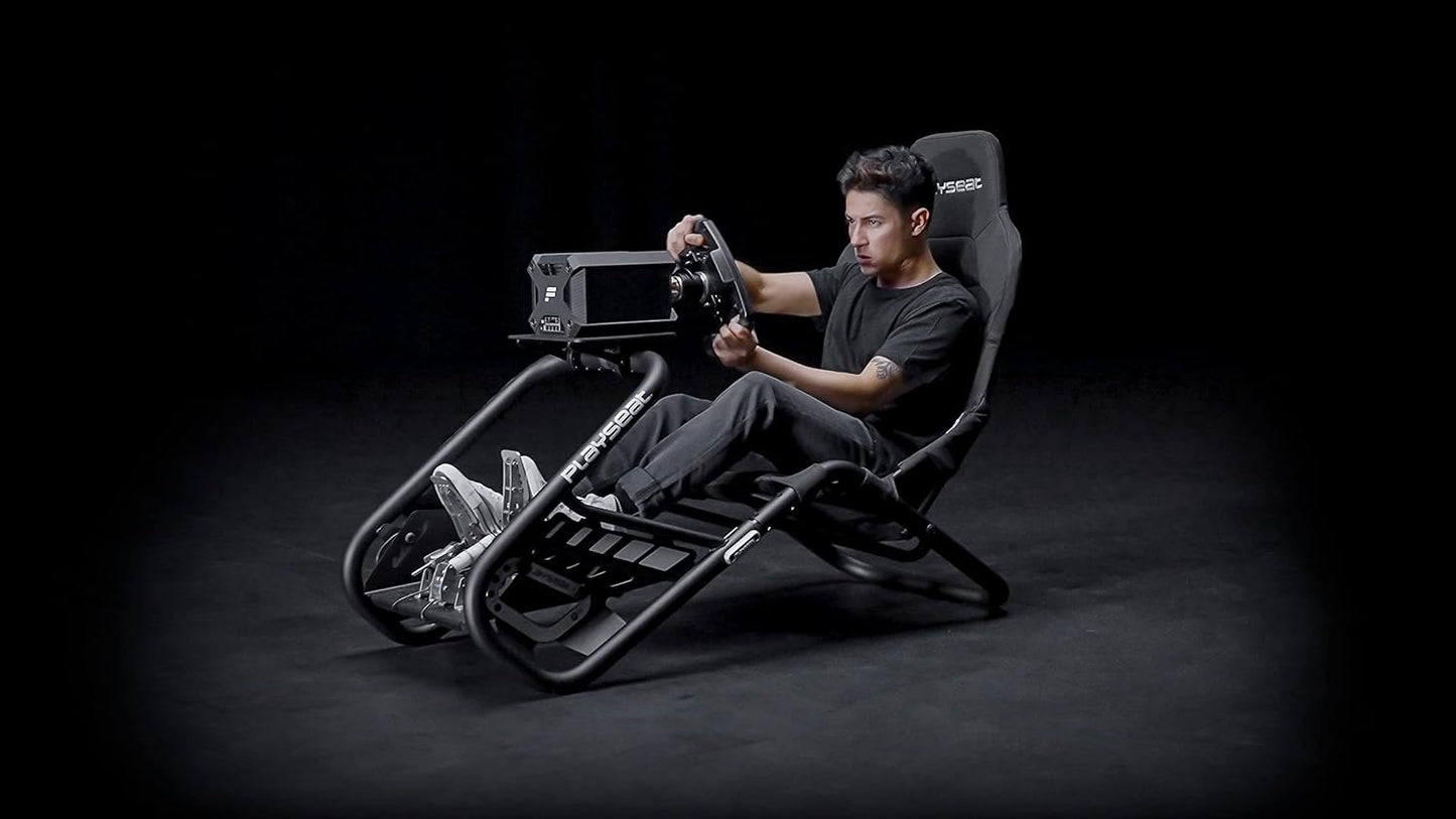 PLAYSEAT Trophy Sim Racing Cockpit | High Performance Racing Simulator Cockpit | Supports Direct Drive | Compatible with All Steering Wheels & Pedals on the Market | Supports PC & Console | Black