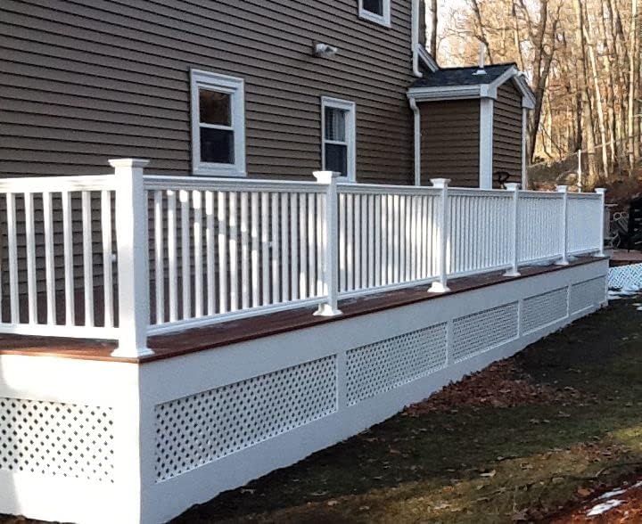 Vinyl Fence Warehouse - 4x4in Vinyl New England Post Caps
