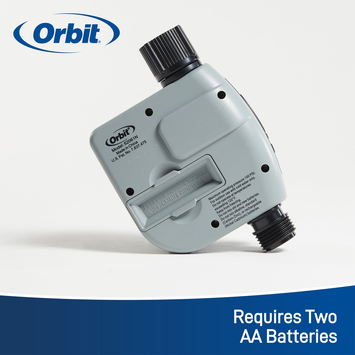 1-Outlet Programmable Hose Faucet Timer | Retail Packaging | 62061