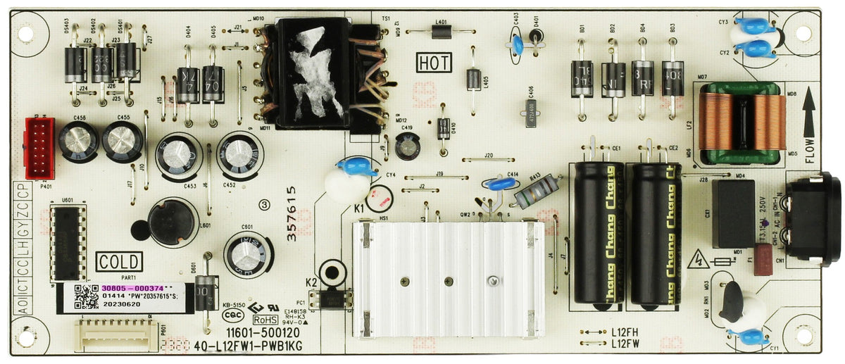 TCL 30805-000374 Power Supply Board