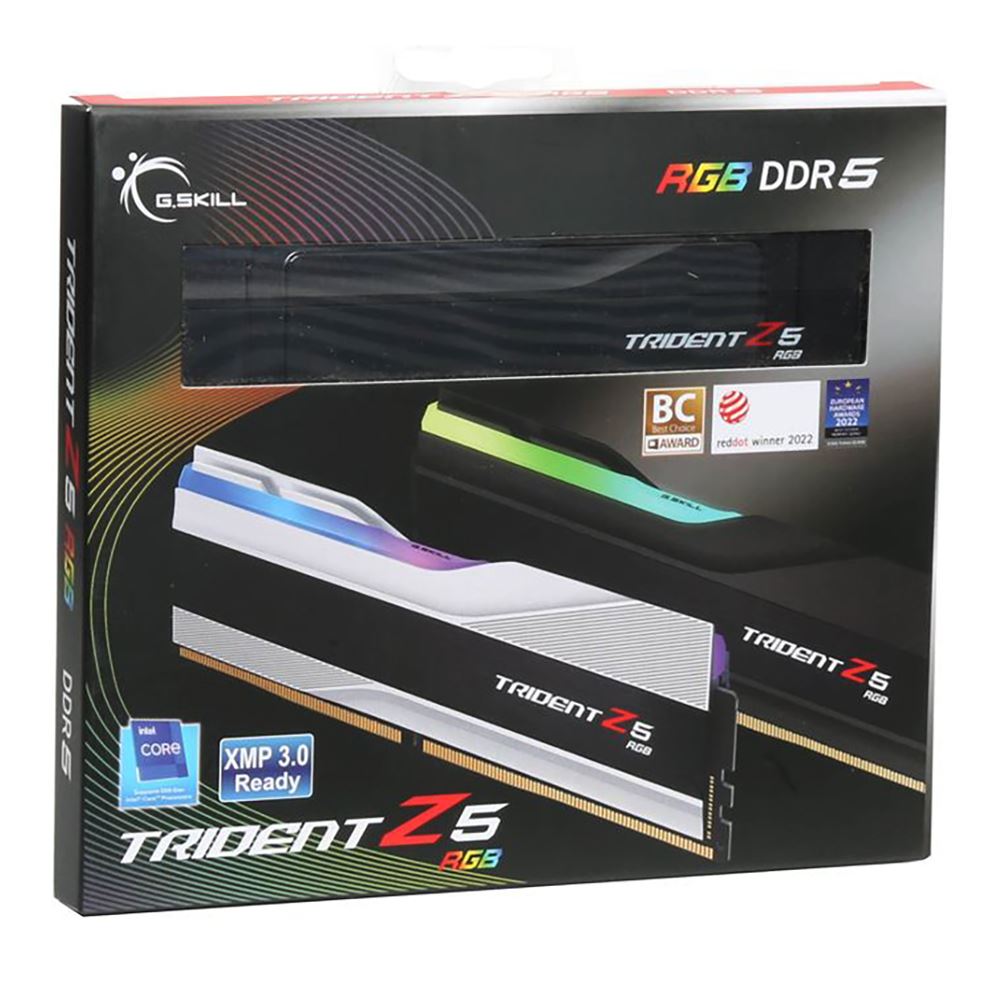 G.Skill Trident Z5 RGB 64GB (2x32GB) DDR5-6400 CL32 Desktop Memory Kit F5-6400J3239G32GX2-TZ5RK