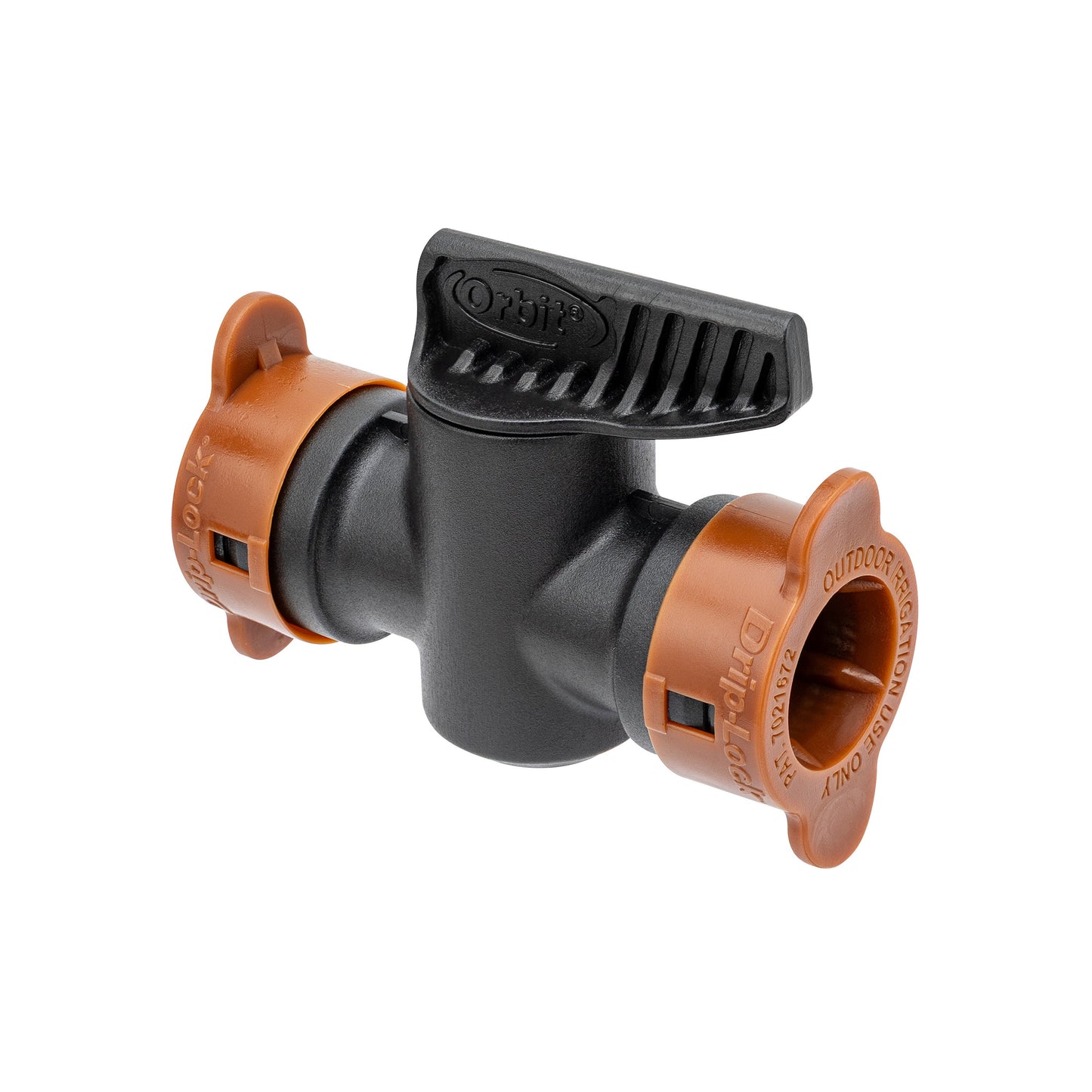 1/2" Drip-Lock Universal Push-Fit Coupling with Shut-Off Valve 67497