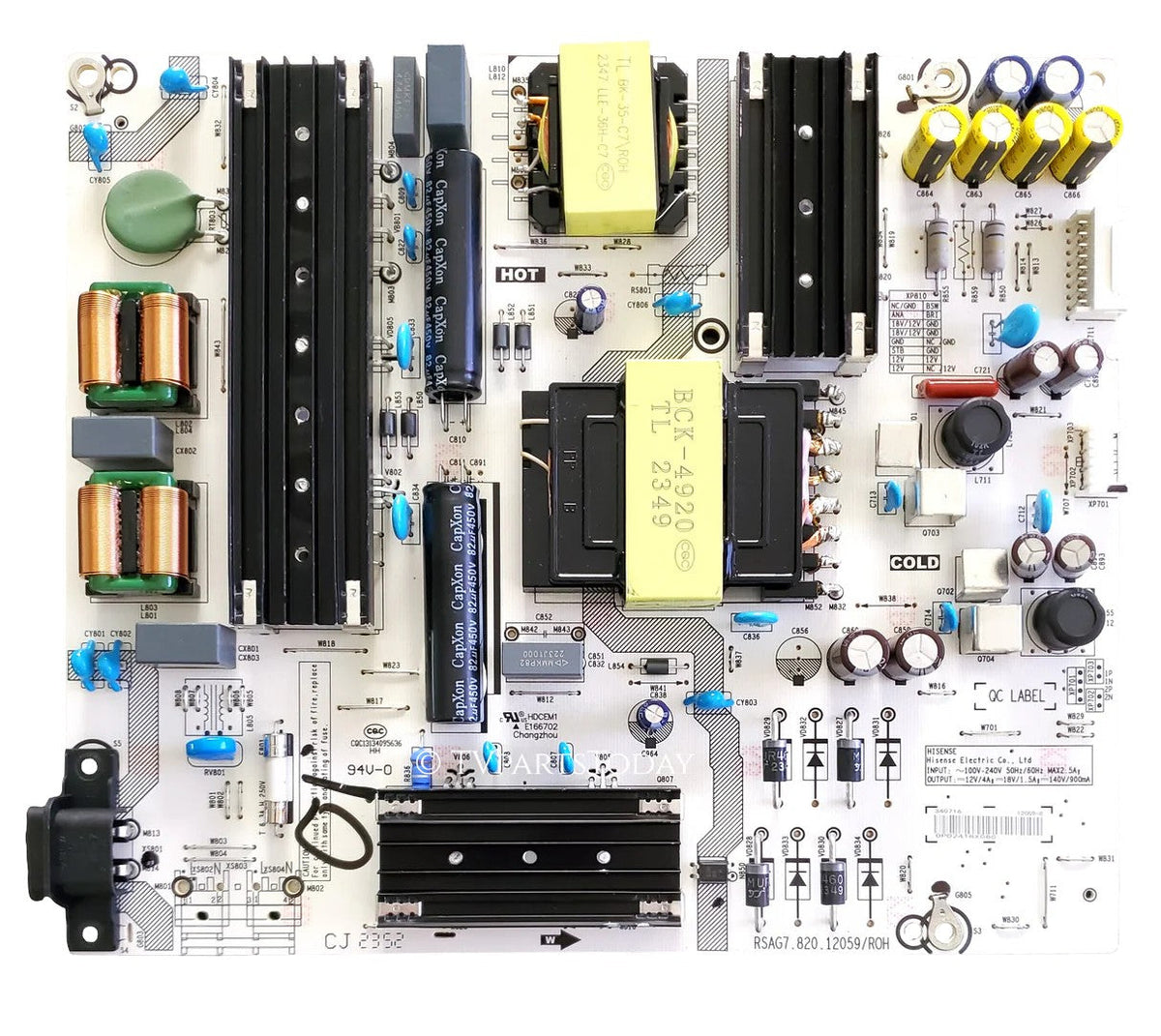 Hisense 340716 Power Supply for 70R6E4