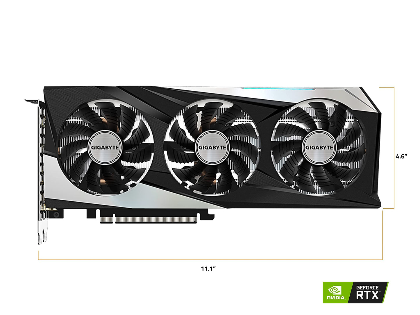 GIGABYTE GeForce RTX 3060 Gaming OC 12G (REV2.0) Graphics Card, 3X WINDFORCE Fans, 12GB 192-bit GDDR6, GV-N3060 Video Card