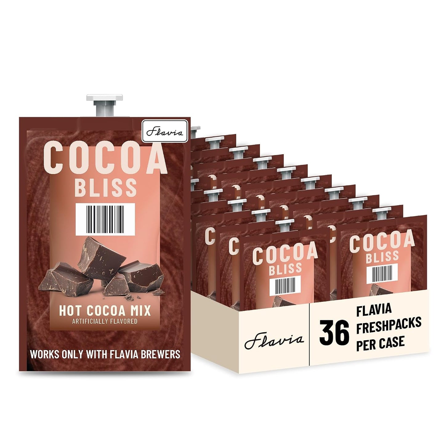 Dove® Hot Chocolate Freshpack, Milk Chocolate, 0.62 oz. Pouch, 36 Pouches (LAV48720)