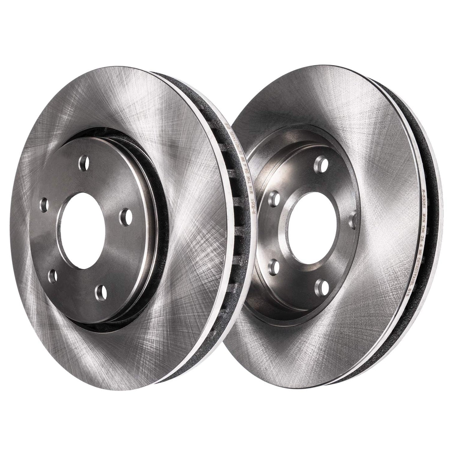 Detroit Axle - Brake Kit for 2011-2020 Jeep Grand Cherokee Dodge Durango | Disc Brakes Rotors Ceramic Brake Pads Replacement 12.99" inch Front and Solid Rear Rotor