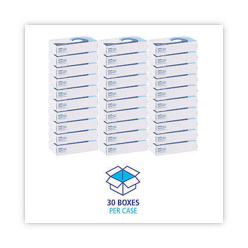 Boardwalk® Facial Tissues, 2-Ply, 100 Tissue Box, 30 Boxes (BWK6500B)