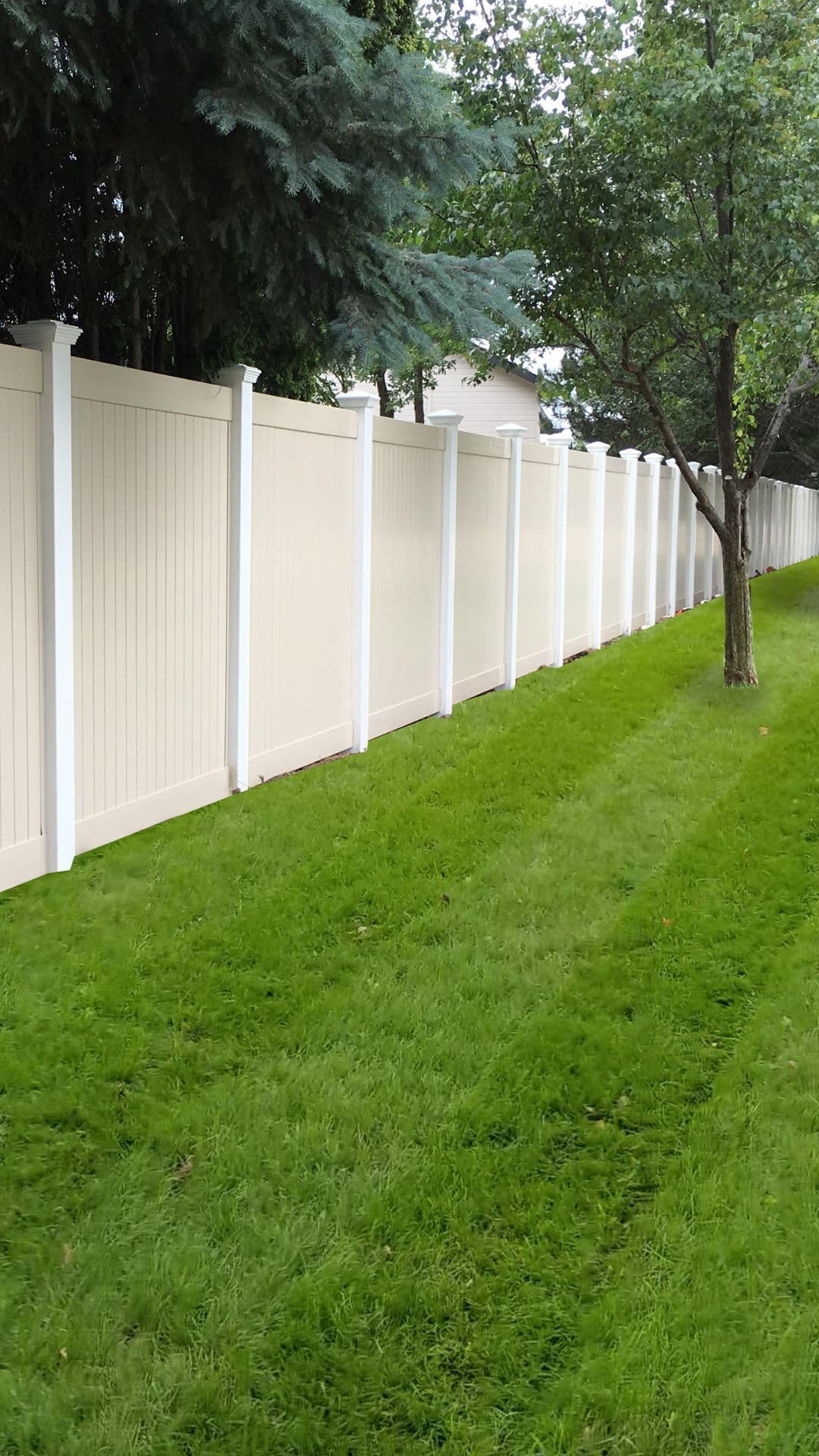 Vinyl Fence Warehouse - 7/8"x6"x62.25" Tongue & Groove Pickets (6, White)