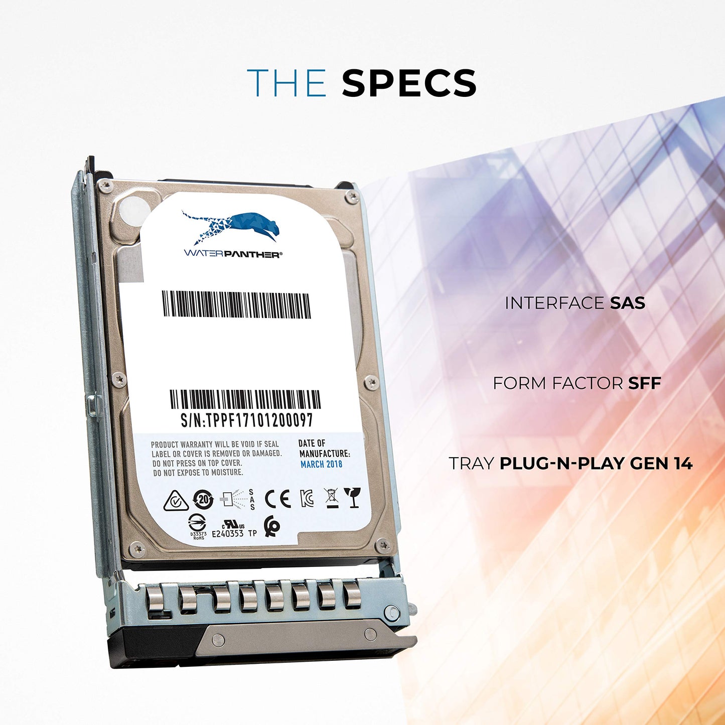 Dell 1TB 7.2K RPM SAS 12Gb/s 2.5" HDD for Dell PowerEdge Servers | Enterprise Hard Drive in G14 Tray | Comparable to D4N7V 0D4N7V 400-AXFF 56M6W 056M6W