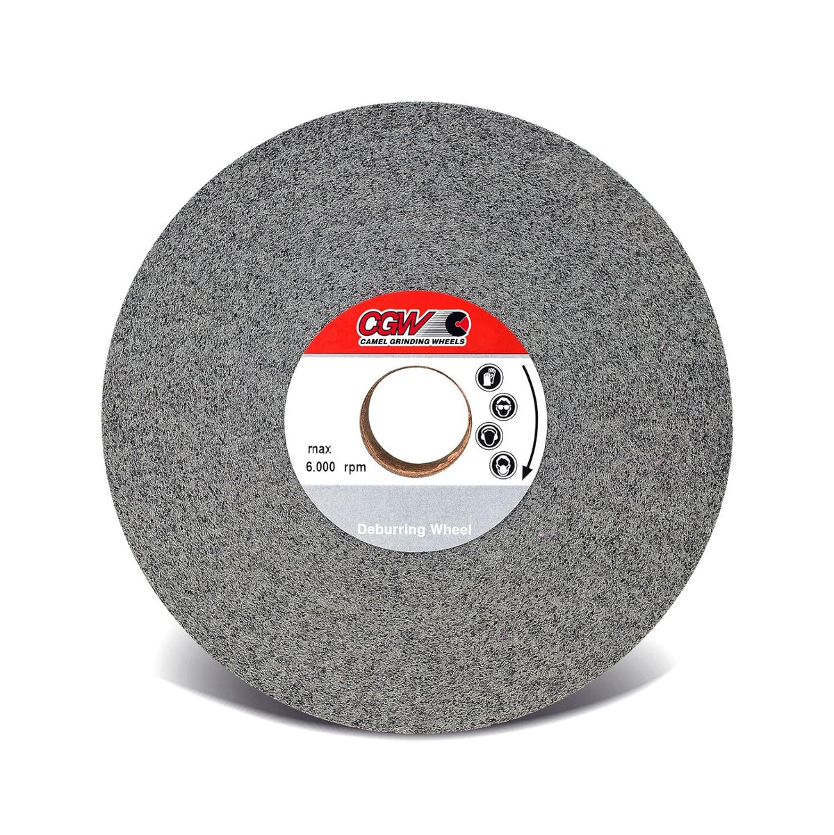 CGW Abrasives 6" X 1" X 1" 9FS Fine Convolute Deburring Wheel Silicon Carbide Abrasive Qty of 2