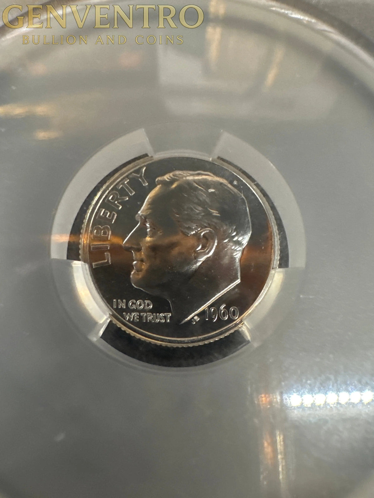 1960 Roosevelt Silver Dime PR67CAM PCGS