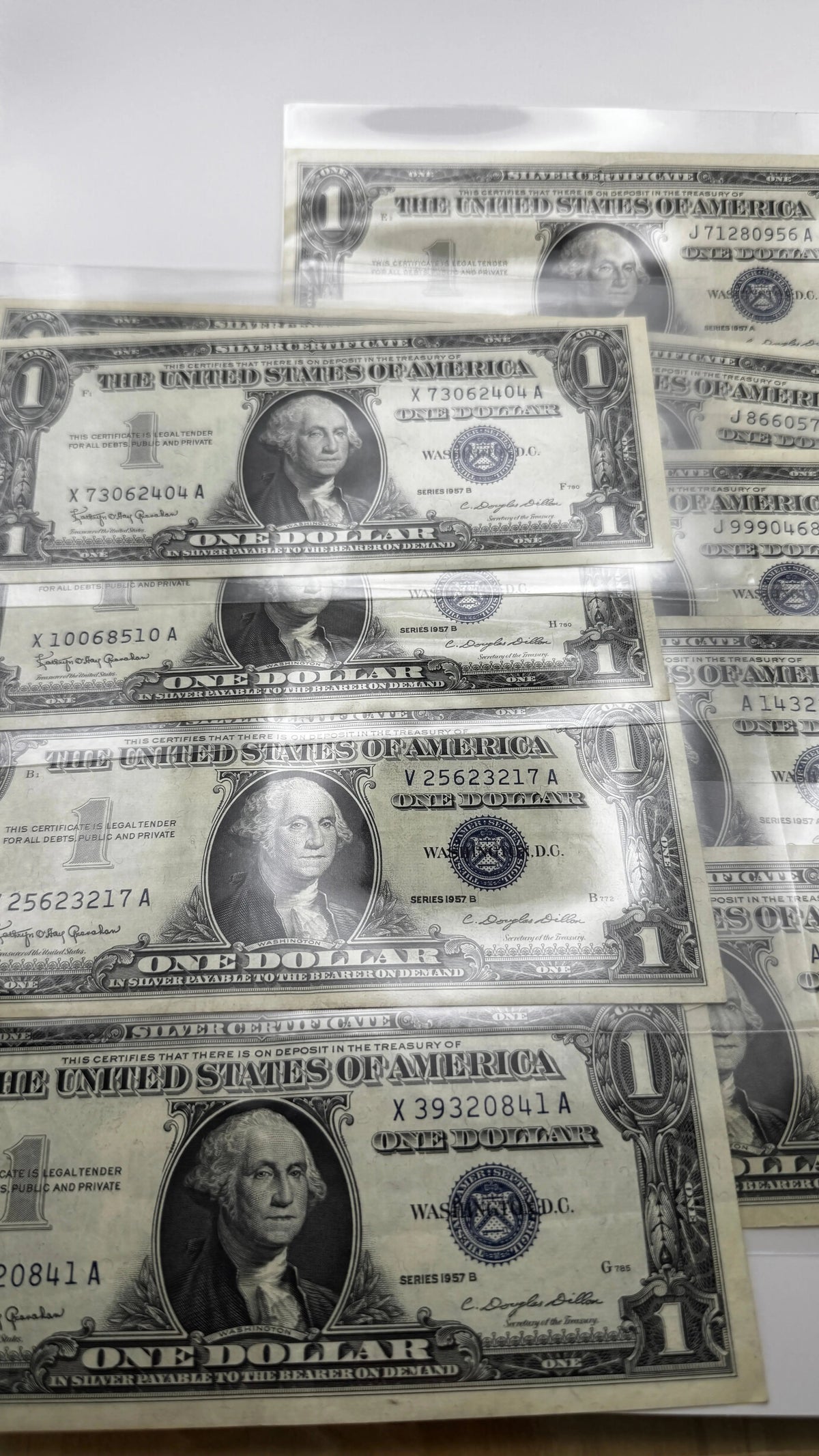 1957 $1 Silver Certificate Blue Seal