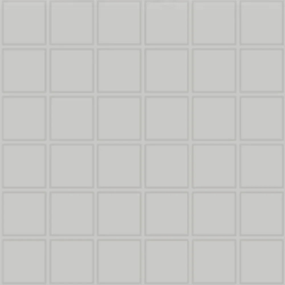 Aquatica Loft Grey 2"x2" Ceramic Mosaic 12"x12" - Soho Collection