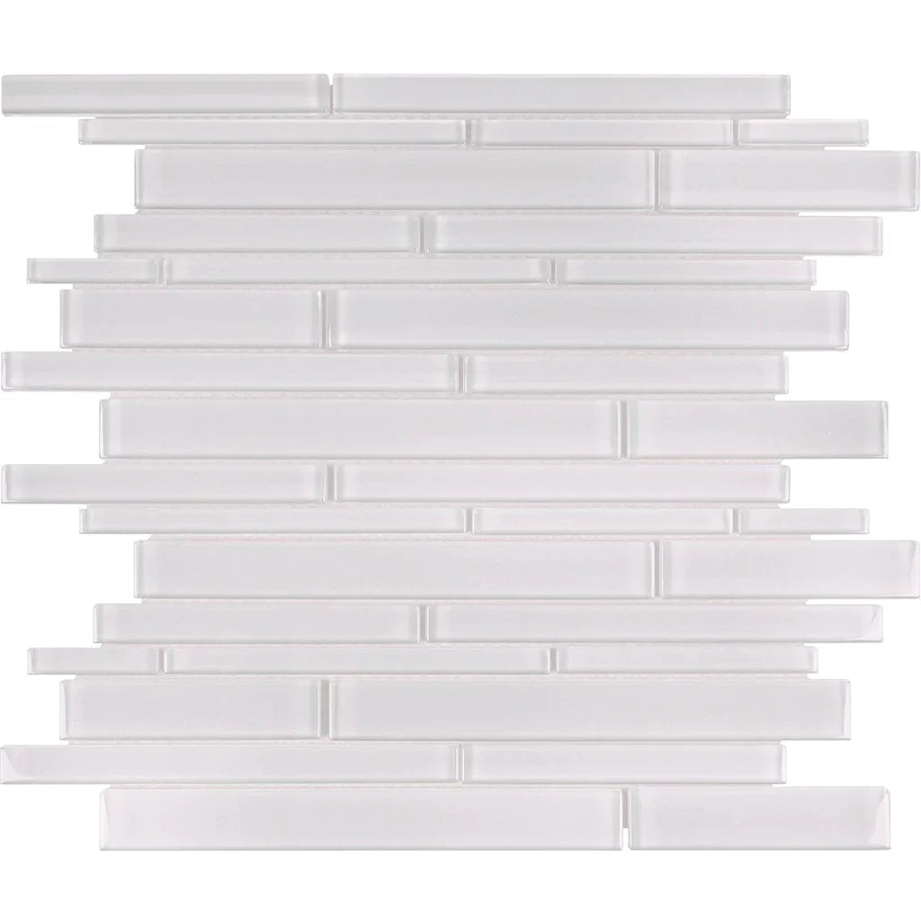 Aquatica Skylight Multi Linear Glass Tile 11.75"x11.75" - Element Collection