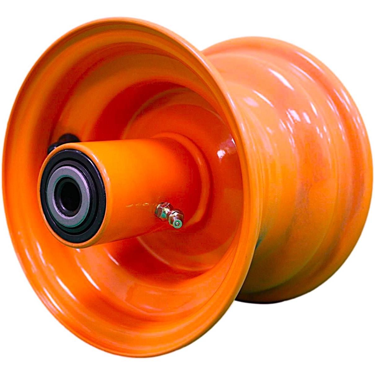 Antego 6x4.5 Cats Eye Gold Scag-Style Mower Wheels, Sleeved, 4-Pack