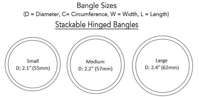 Fleur de Lace Constellations Bangle
