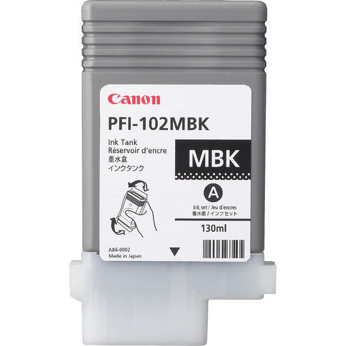 Canon Ink Tank PFI-102MBK - Matte Black Ink Tank 130ml