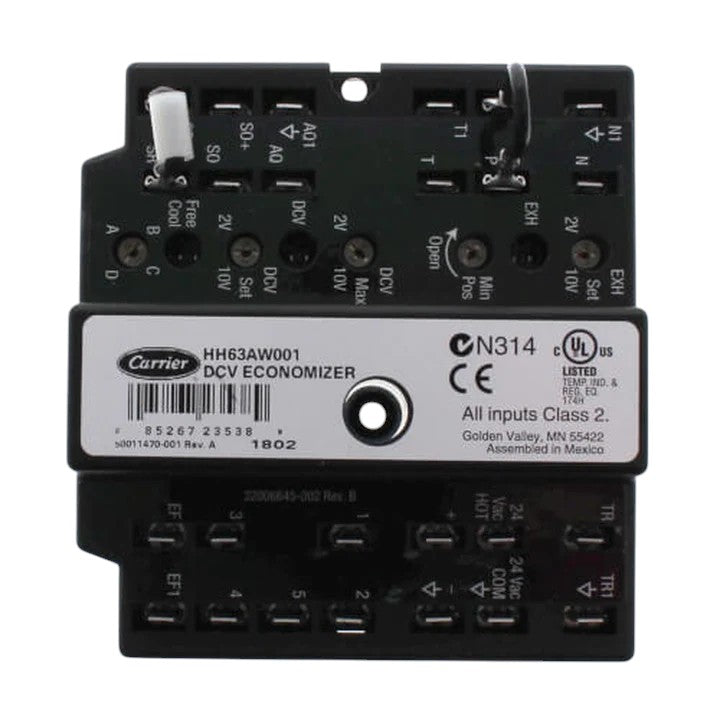 Carrier HH63AW001 Economizer Control (REFURBISHED)