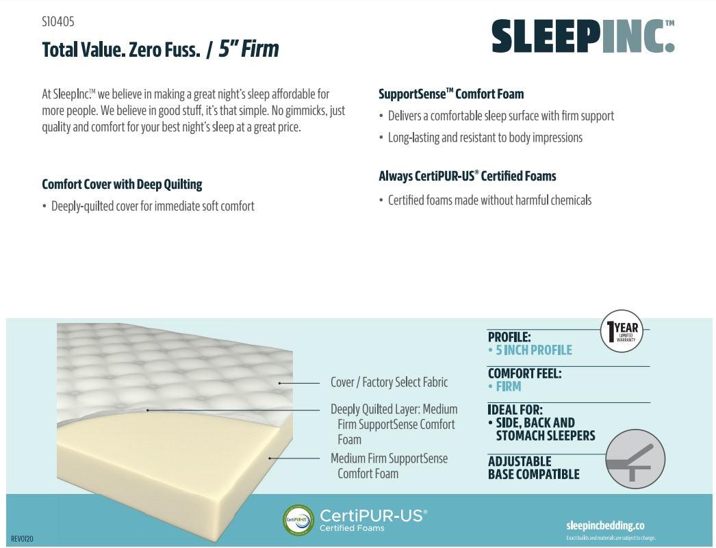 Crazy Quilt Foam Mattress