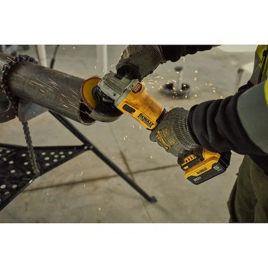 DEWALT DCG407B 20V MAX* Brushless Cordless 4-1/2 in. Slide-Switch Grinder (Tool Only)