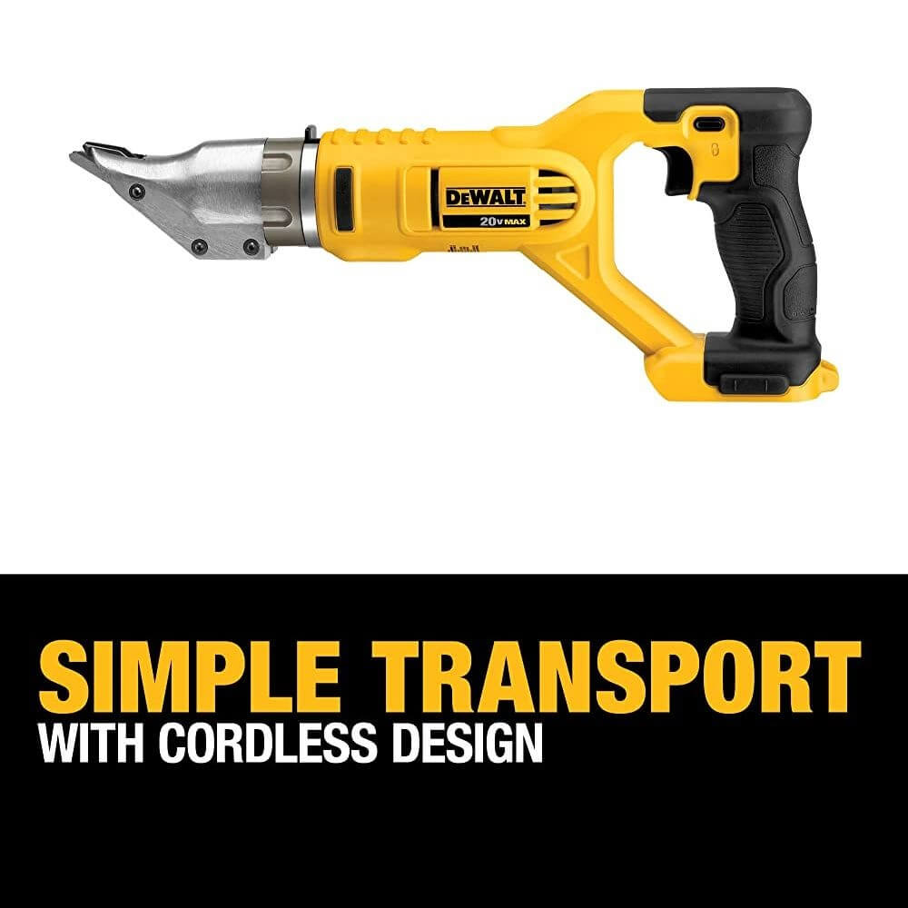 DEWALT DCS491B 20V MAX* 18G Swivel Head Shears (Tool Only)