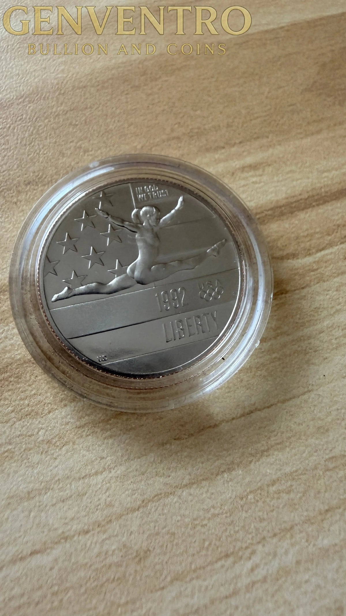 1992 Liberty Olympics Half Dollar Proof