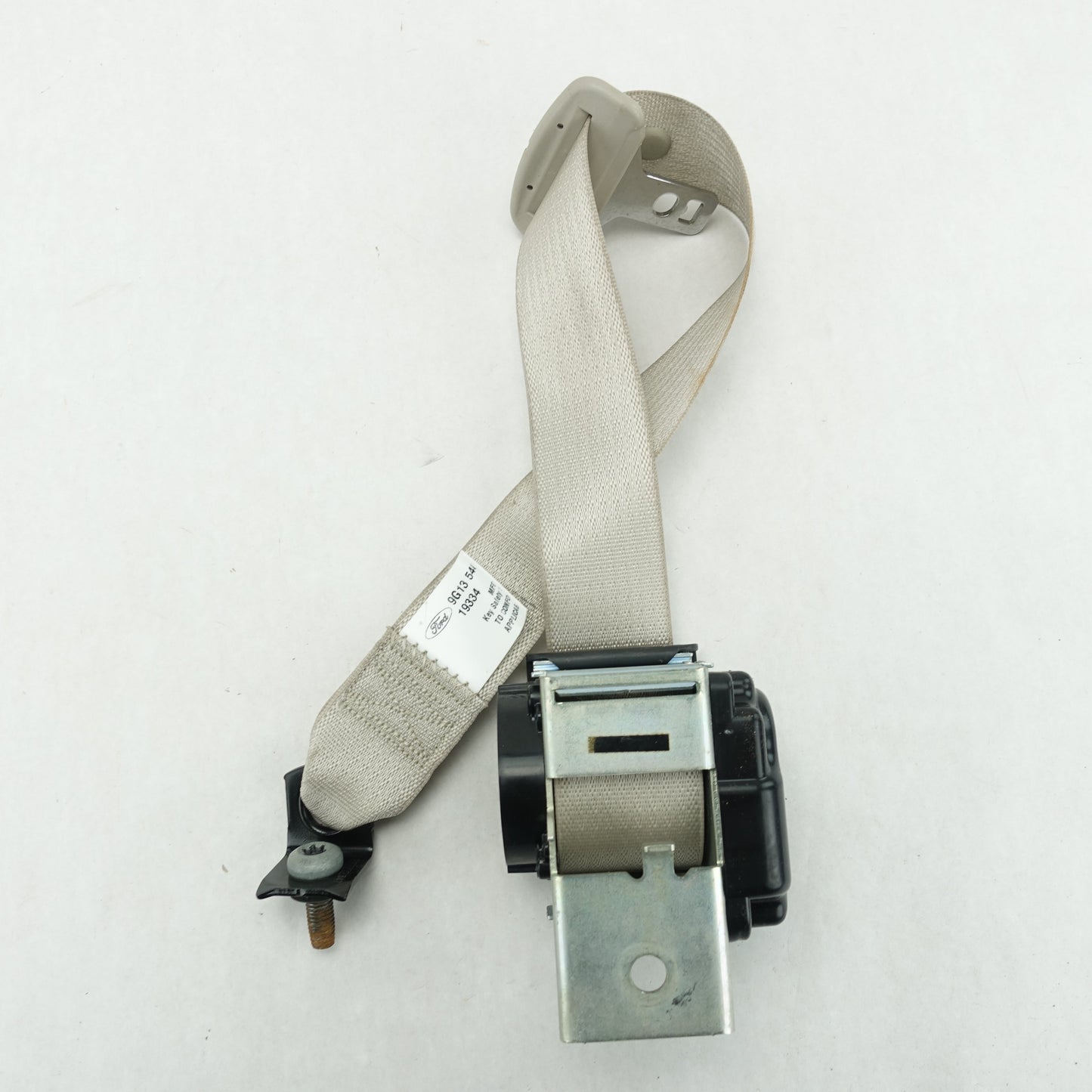2010 2011 2012 Ford Taurus Right Rear Seat Belt Gray
