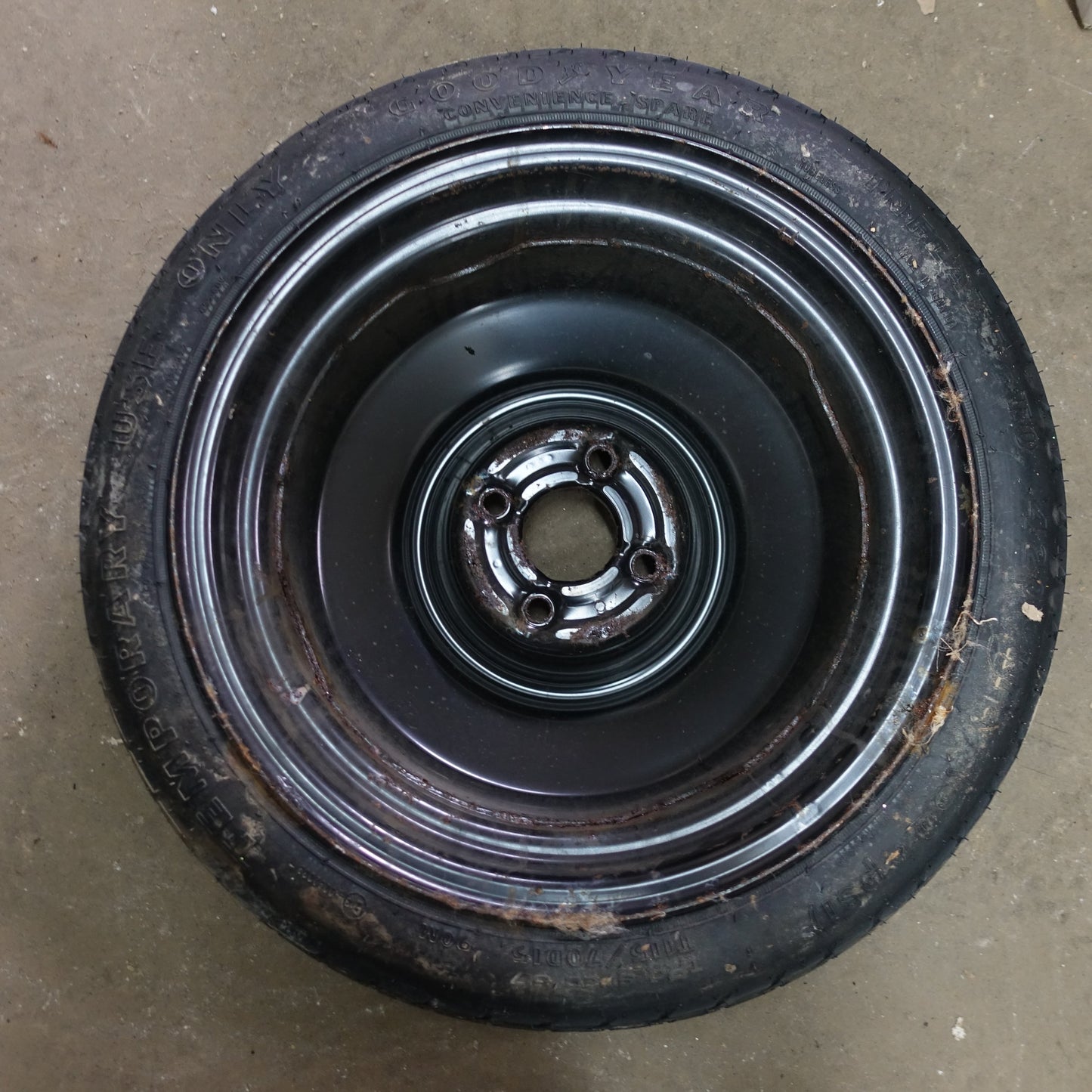 2005 2006 2007 Chevy Cobalt 4 Lug 15 Inch Spare Emergency Tire Wheel Rim Ring