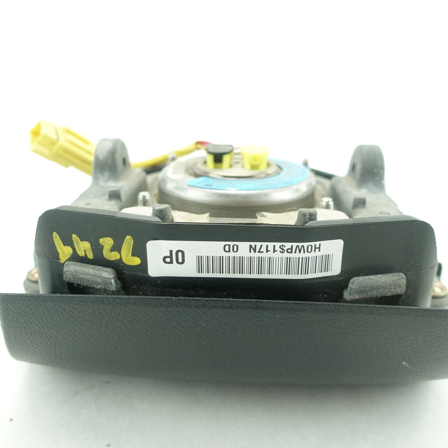 Damage 2006 2007 Honda Accord Sedan 3.0L Steering Wheel Airbag Air Bag Black