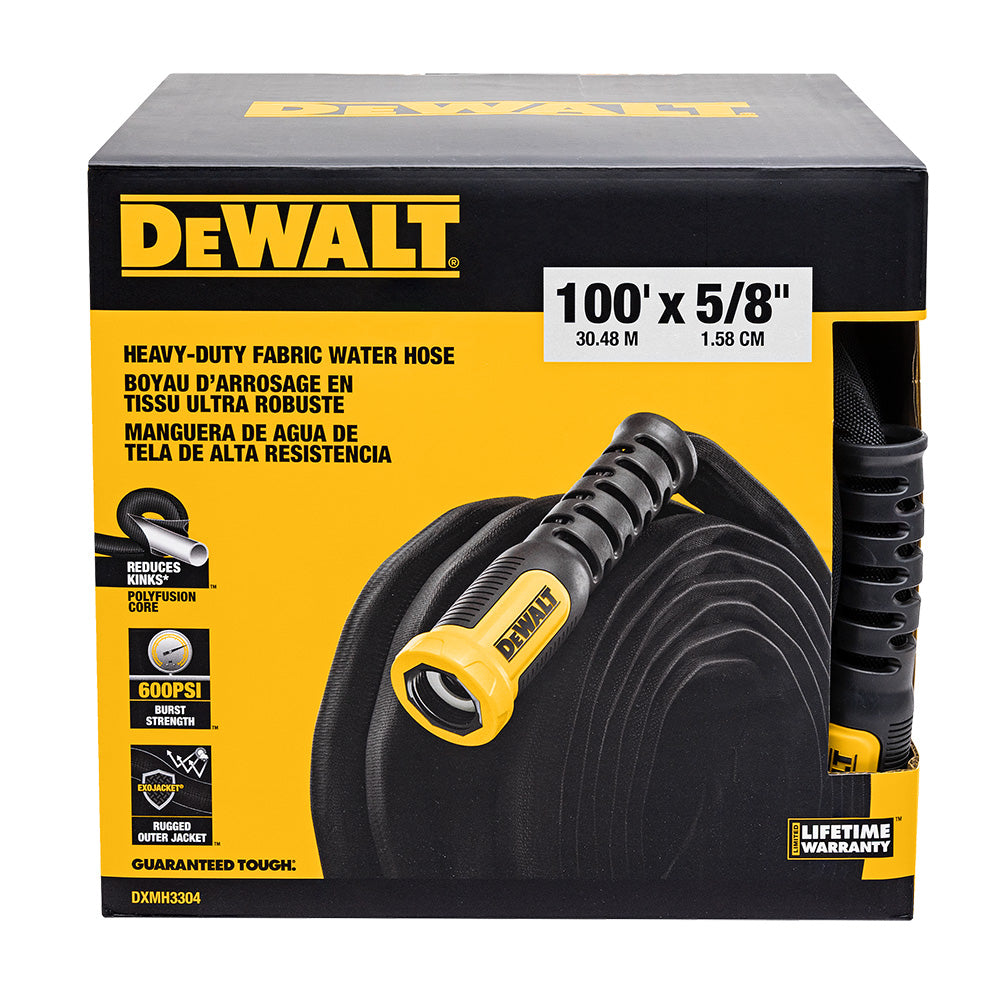 DEWALT® 100 FT. Heavy-Duty Professional Grade Fabric Hose DXMH3304