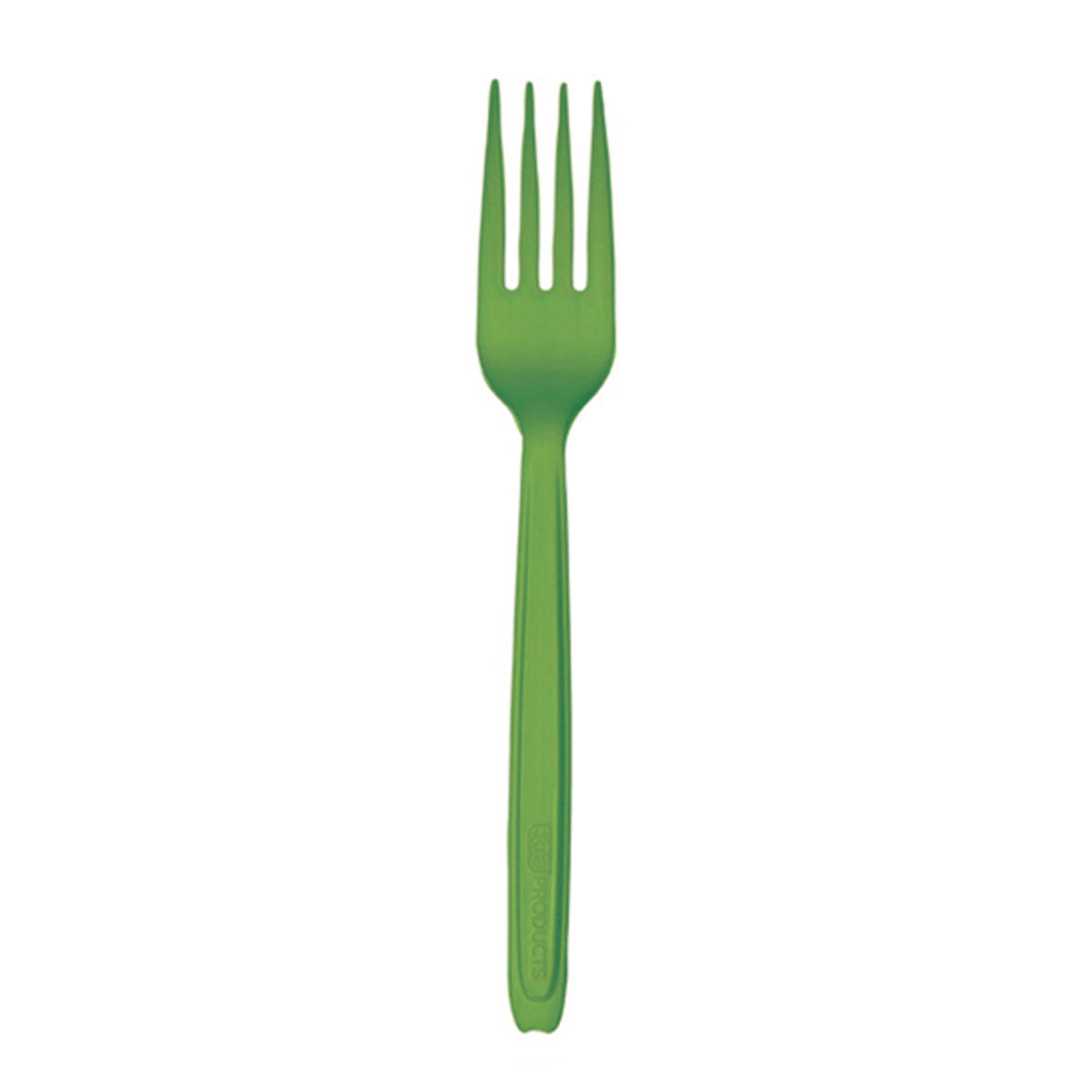 Cutlerease Dispensable Renewable & Compostable Fork - 6" Green (QTY:960)